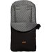 Śpiworek do wózka Husky Minky Sensillo - black/dark grey