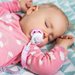 Smoczki 2szt. silikonowe 6-18m Babyono - Królik różowy
