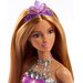 Lalka Barbie Księżniczka Krainy Słodkości Dreamtopia - fioletowa