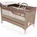 Łóżeczko turystyczne Dream Baby Design - brązowe