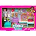 Barbie Chelsea Zestaw lalka weterynarz ze zwierzątkami i akcesoriami Mattel