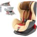 Fotelik samochodowy Glider Royal Isofix 9-25kg Avionaut - beżowo-czerwony