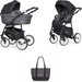 Wózek dziecięcy 2w1 z funkcją bujania Basic Sport Riko - Carbon