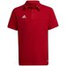 Koszulka juniorska polo Entrada 22 Adidas - czerwony