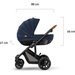 Wózek głęboko spacerowy Prime 3w1 z torbą do wózka Kinderkraft - granatowy