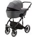 Wózek głęboko-spacerowy 2w1 Lumi Air Lux Adamex - PS108 grey