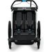 Przyczepka rowerowa dla dwójki dzieci Chariot Sport 2 Thule - czarny