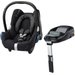 Fotelik samochodowy Cabrio Fix 0-13 kg + Baza Family Fix Maxi-Cosi - Black Raven