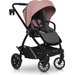 Wózek głeboko-spacerowy + torba 2w1 Euro-Cart - różowy