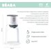 Bib'expresso Ekspres do mleka 2w1 Beaba - white/grey