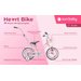 Rowerek dla dziewczynki Heart Bike 12