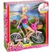 Barbie na rowerze z akcesoriami Mattel