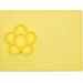 Silikonowa mata do zabawy 2w1 Flower Play Mat EZPZ - żółta
