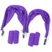 Wózek bliźniaczy Kuki Twin + Zestaw Kolorystyczny Baby Monsters - purple