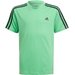 Koszulka chłopięca Designed 2 Move 3-Stripes Tee Adidas - zielona