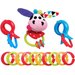 Grzechotka z klipsami Yookidoo - Krowa