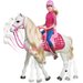 Barbie Interaktywny koń z lalką Mattel