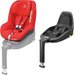Fotelik samochodowy Pearl Smart i-Size + baza FamilyFix One i-Size Maxi-Cosi - Nomad Red