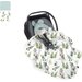 Kocyk do fotelika uniwersalny Babysteps - wilki sky gray