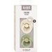 Smoczek uspokajający Anatomical Hevea Color 2szt S Bibs - IVORY/SAGE
