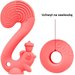Gryzak zabawka Squirrel Mombella - red