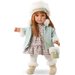 Lalka Elena 35 cm Llorens - biała czapeczka