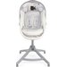 Leżaczek krzesełko Baby Hug Air 4w1 - white snow