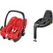 Fotelik samochodowy Rock 0-13kg + baza FamilyFix One i-Size Maxi-Cosi - Nomad Red
