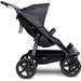 Wózek bliźniaczy Duo Sport koła komorowe TFK - czarny