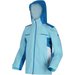 Kurtka przeciwdeszczowa Highton II Junior Regatta - cool aqua/blue aster