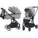Wózek dziecięcy 2w1 Alfa Carrello - Cloud Grey