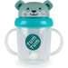 Kubek z rurką Weany Tum Tum - miś turkusowy