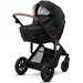 Wózek głeboko spacerowy Prime 2w1 z torbą dla mamy Kinderkraft - czarny