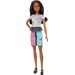 Barbie Zrób to sama: Modne naklejki Mattel - brunetka