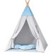 Namiot dla dzieci Tipi Tipoo - Niebiesko-Szary Gwiazdy