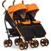 Wózek bliźniaczy Duo Comfort EasyGo - electric orange