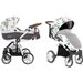 Wózek uniwersalny 2w1 Mommy Babyactive - Flamingo