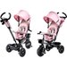 Rowerek trójkołowy Aveo Kinderkraft - pink