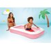 Basen brodzik Rectangular Pool 166x100x28cm Intex - pink
