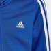 Bluza juniorska Designed 2 Move 3-Stripes Hoodie Adidas - niebieski