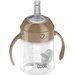Pierwszy kubek z obciążoną słomką 150ml Lovi - brown
