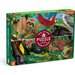 Puzzle dwustronne 100 elementów Mudpuppy - Las deszczowy