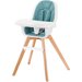 Krzesełko do karmienia Tixi Kinderkraft - turquoise