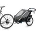 Przyczepka rowerowa dla dwójki dzieci Chariot Sport 2 Thule - czarny