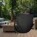Fotel brazylijski, hamak Boho XXL Outtec - black