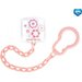Łańcuszek do smoczka Newborn Baby Canpol - różowy