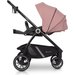 Wózek głeboko-spacerowy + torba 2w1 Euro-Cart - różowy