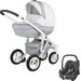 Wózek dziecięcy 3w1 Barletta Carbon Adamex + Pebble - 19S