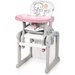 Krzesełko do karmienia Candy Baby Design - różowe