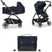 Wózek wielofunkcyjny 2w1 Crox + torba do wózka Euro-Cart - Cosmic Blue